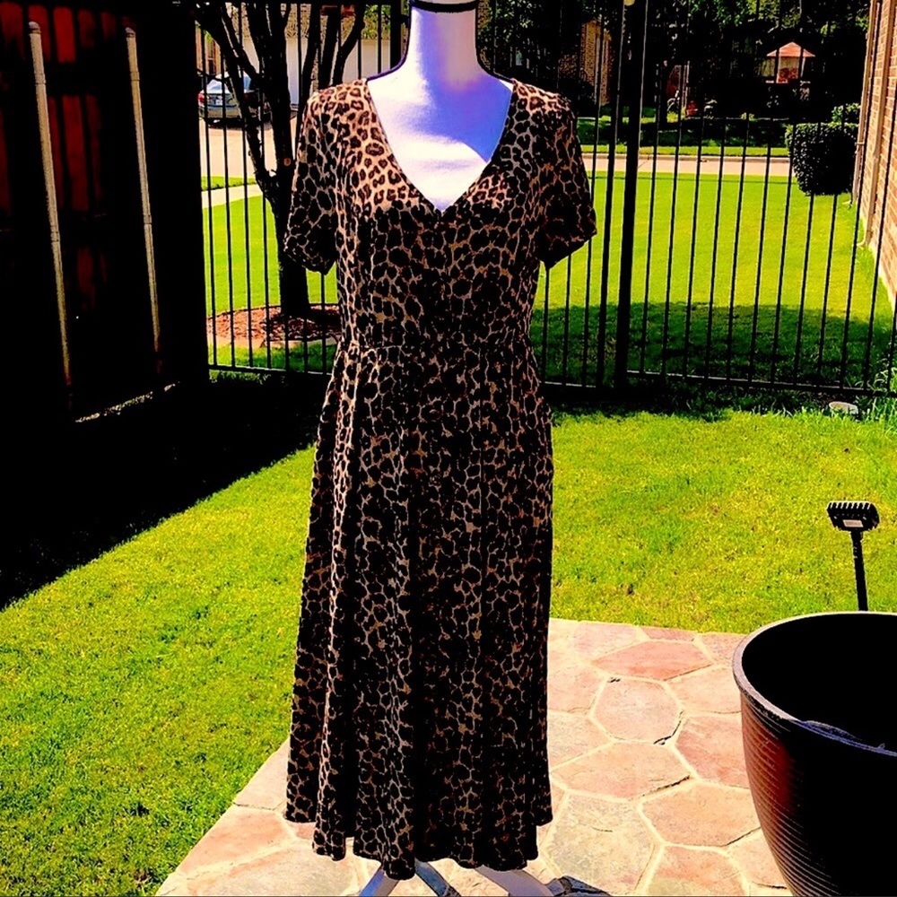 Torrid Leopard Dress